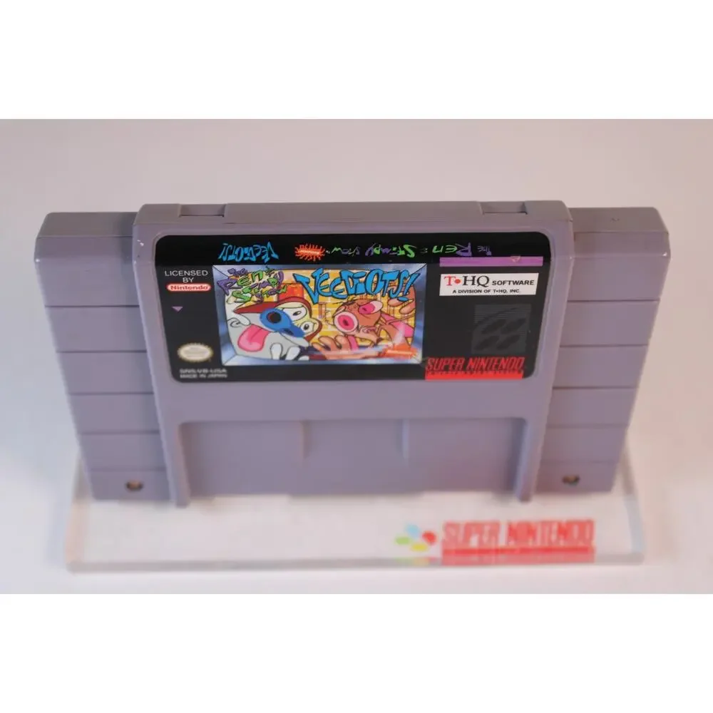 The Ren and Stimpy Show: Veediots! (Super Nintendo SNES) cart only